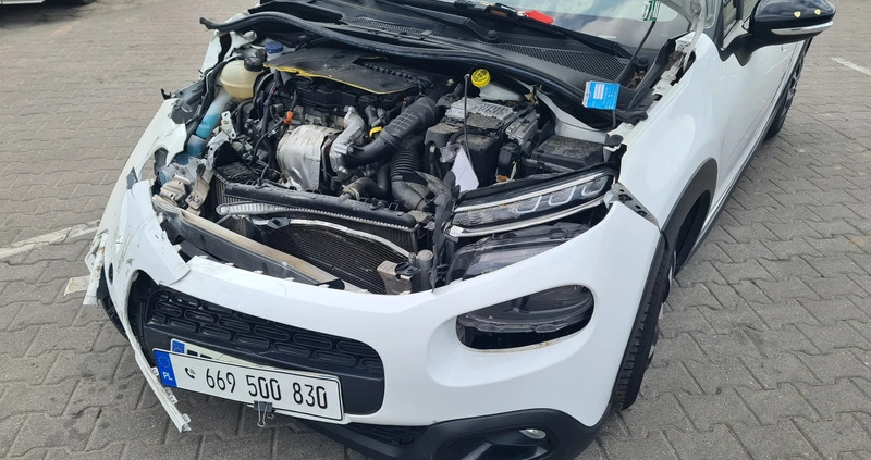 Citroen C3 cena 22000 przebieg: 79765, rok produkcji 2018 z Chrzanów małe 67